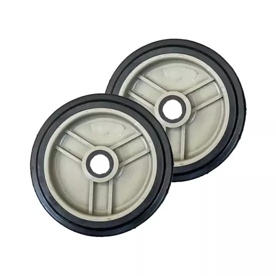 Maximize Stability with Shock Absorption Air Compressor Caster Wheel Set of 2