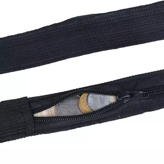 Travel Security Money Belt with Hidden Money Pocket-Cashsafe Anti-TheftWalleH:JO