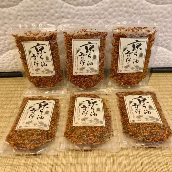 KYOTO FURIKAKE RA-YU RAYU SPRINKLE SEASONING CHILLI OIL 80g SET MAIKO JAPAN