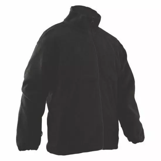 TRU-SPEC 2434 Polar Fleece Jacket,L,Long,Black