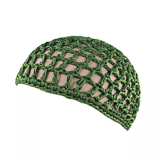 Mesh Hair Net Crochet Cap Fishnet Hairnet Hair net Snood Sleeping Night Cover