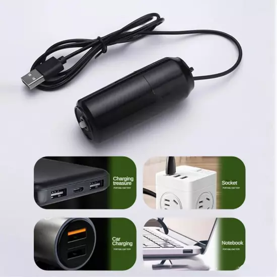 Silent USB Aquarium Oxygen Air Pump for Portable Fish Tank Aeration=