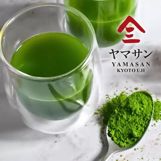 Japan Organic Matcha HAYATE High Grade Green Tea Powder 100g YAMASAN