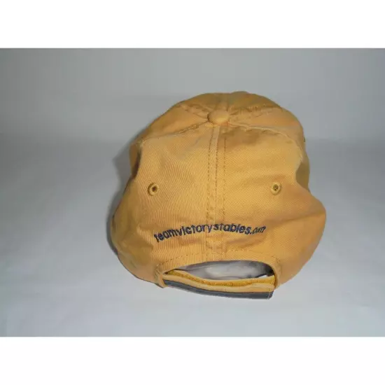 Distressed Team Victory Horse Stables Embroidered Adjustable Hat