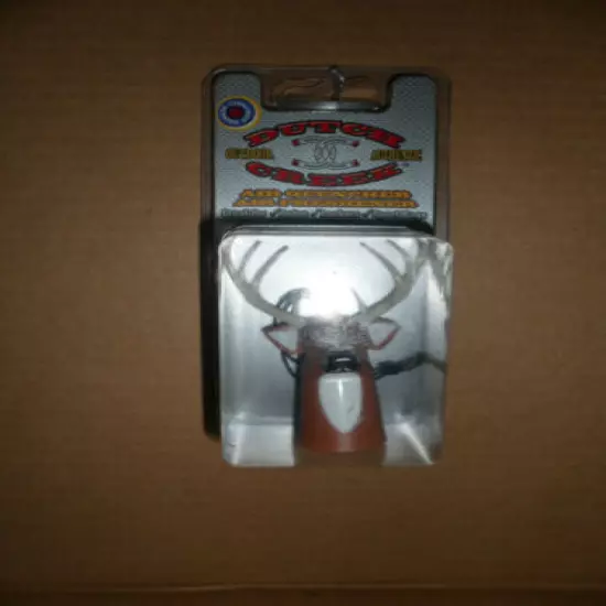 BUCK DEER HEAD REPLICA CAR OR TRUCK HANGING AIR FRESHENER - CINNAMON SCENT