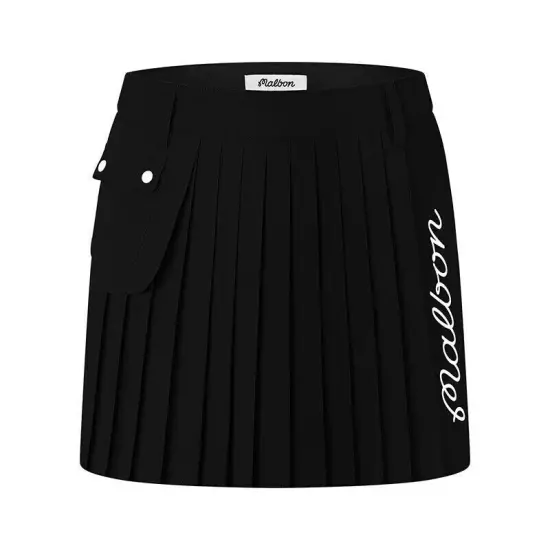 MALBON Clothing Women's Summer Pleatedskirt Sports fashion Golf short skirt