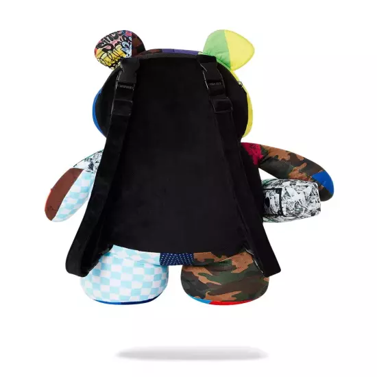 Sprayground SHARK MASTERPIECES Moneybear Teddy Bear Backpack 25" x 7" x 12" NEW