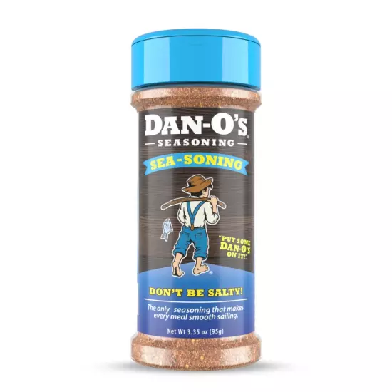 Dan-O's Seasoning Original Crunchy Preem-O SEA-soning Spicy Tac-O - 6 Pack