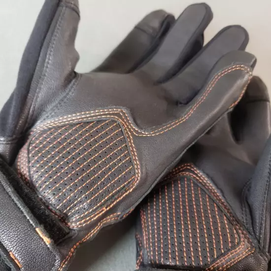 HARLEY-DAVIDSON Men's Vanocker Under Cuff Gauntlet Gloves Size 2XL