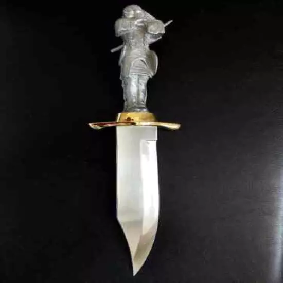 Franklin Mint Sitting Bull "Legends Of The West" Bowie Knife In Original Packing