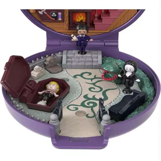 MATTEL Collectors Polly Pocket The Addams Family - Brand New - Fast Shipping