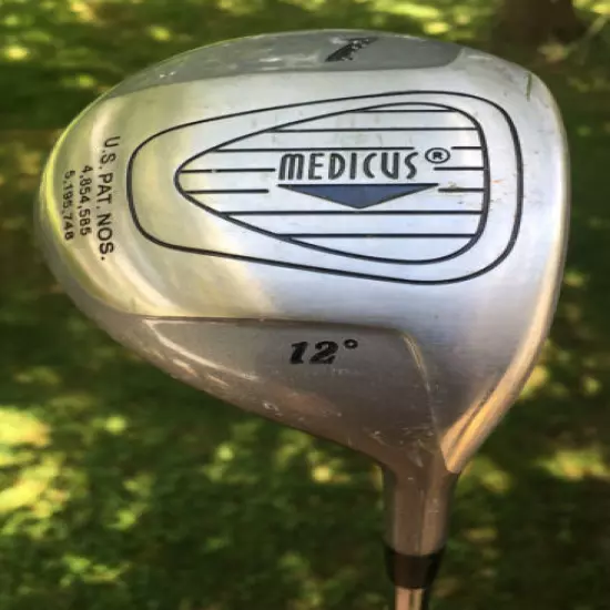 Medicus Dual Hinge #1 Driver 12 Degree Steel Shaft Right Hand Trainer