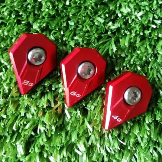 Red Golf Weight for Cobra King F9 Driver 4g/6g/8g for choose