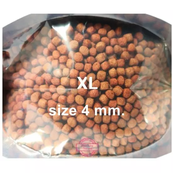 Fish Food Okiko Quick Red Head Mark Flowerhorn Cichlid Floating Pellets 100g x3