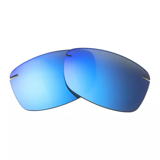 Walleva Ice Blue Polarized Replacement Lenses For Maui Jim Akau Sunglasses