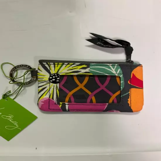 Vera Bradley Zip ID in Jazzy Blooms