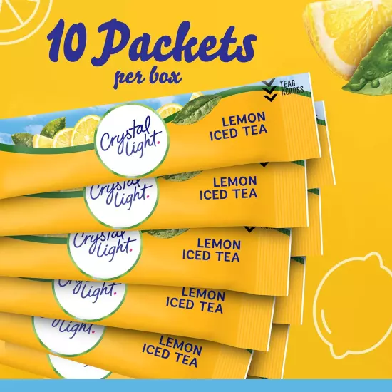 Sugar-Free Lemon Iced Tea On-The-Go Powdered Drink Mix 120 Count