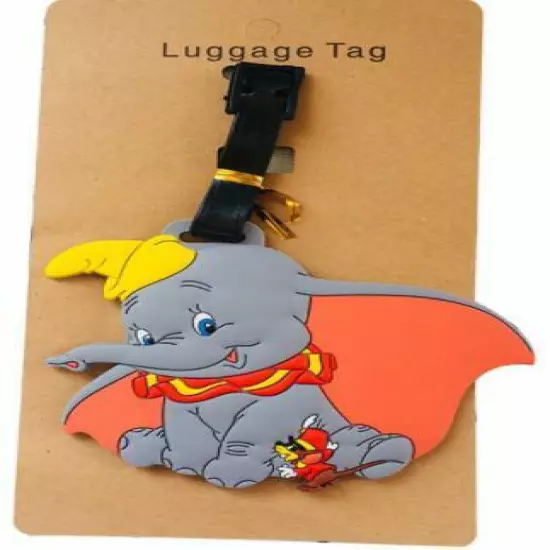 160 Styles New Disney Mickey Stitch PVC Baggage Backpack Suitcase Luggage Tags