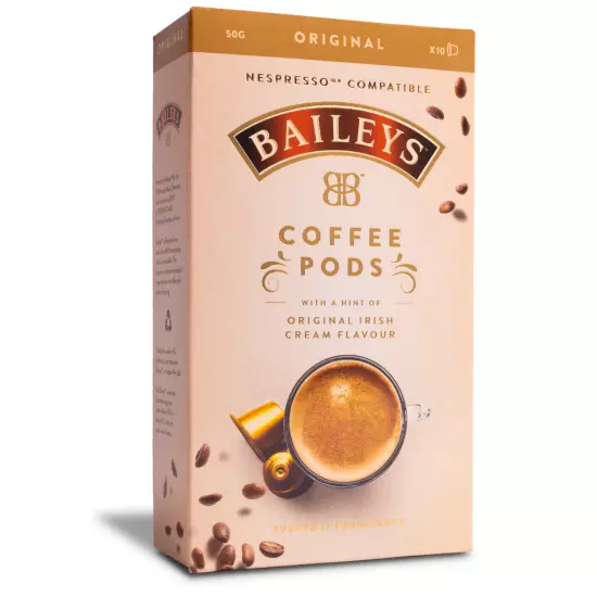 BAILEYS / PODiSTA Nespresso Compatible Coffee/Chocolate Capsules