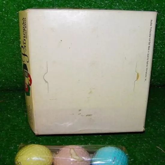 PRINCESS GOLF BALLS KABRIKO JAPAN 1960S NEVER OPENED MINT LADIES