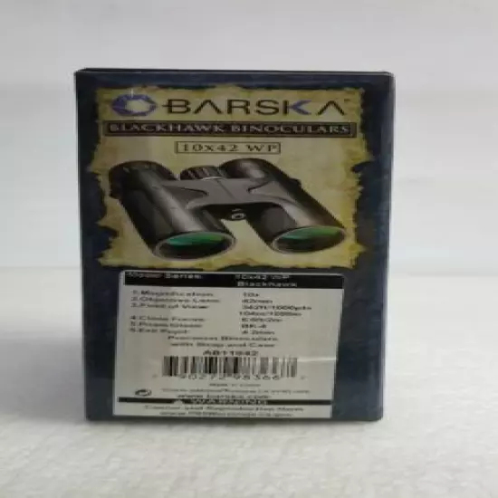 Barska Optics AB11842 Green Lens 10x42 WP Blackhawk Bak-4 Binoculars 42MM 10x