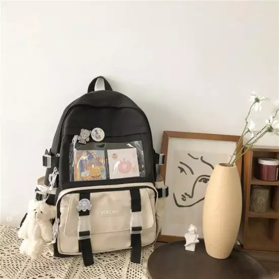 Women Backpack School Bag Teenager Girl Student Bookbag Laptop Travel Bagpack