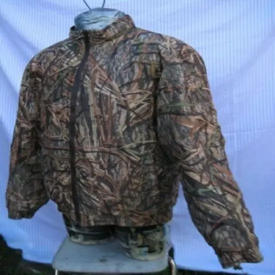 Cabela's Camouflage Dry Forest Reversible 2-1 Hunting Jacket Sz. M/Tall 