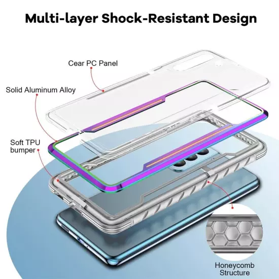 Re-Define Shield Shockproof Heavy Duty Armor Cover for Samsung Galaxy S22 Plus