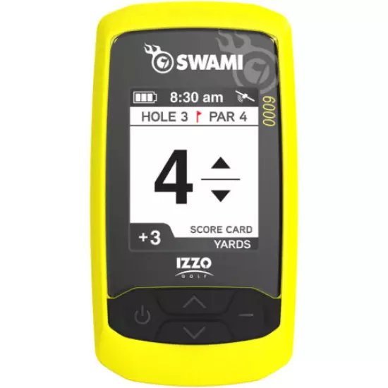 IZZO Golf Swami 6000 Handheld Golf GPS