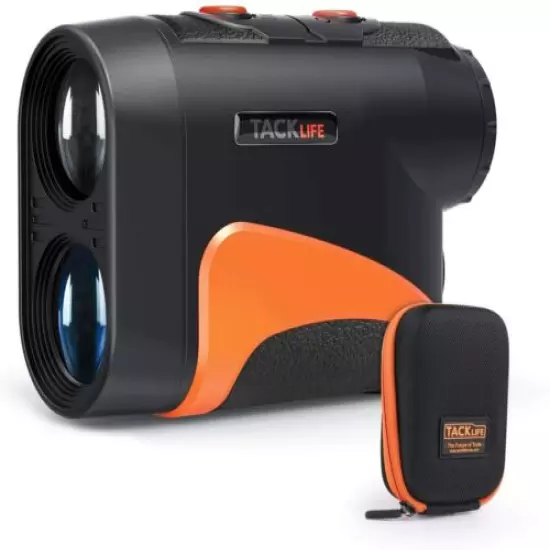 TACKLIFE Golf Rangefinder 600 Y,Adjustable Eyepiece,6X Magnification with Slope/