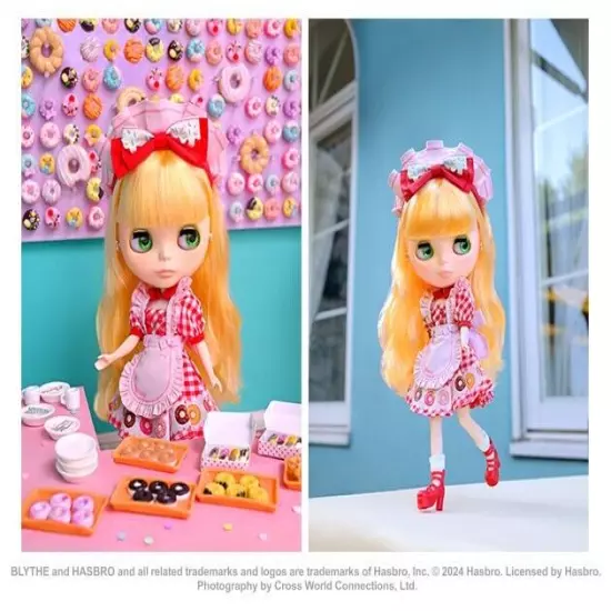 NEW CWC Neo Blythe Donna Doughnut Hasbro 300mm Fashion Doll Japan