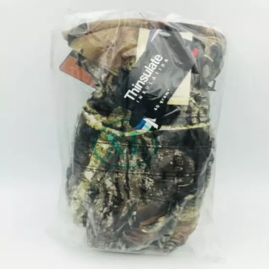 Mossy Oak Thinsulate AP Camo Waterproof Gloves Size X-Large - NWT