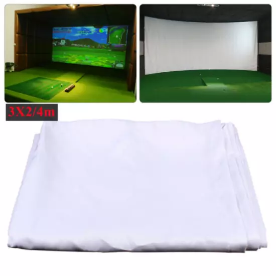 9.84' x 6.56' Golf Ball Simulator Impact Display Projection Screen Indoor Game