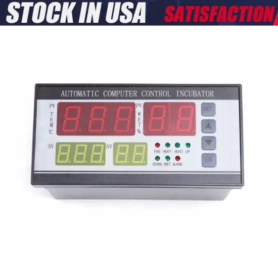 Automatic Digital Incubator Temperature Humidity Controller XM-18 Thermostat