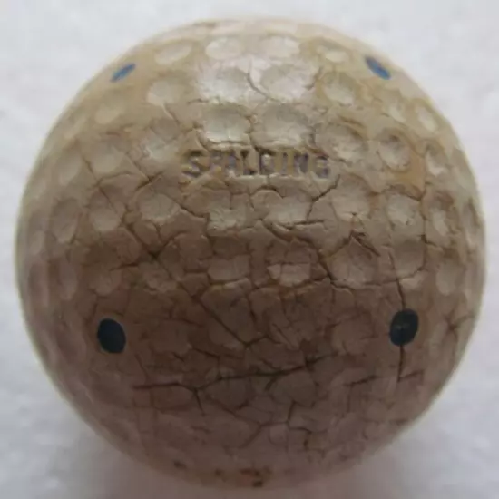 VINTAGE DIMPLE GOLF BALL-THE SPALDING KRO-FLITE WITH MULTI-MARKING