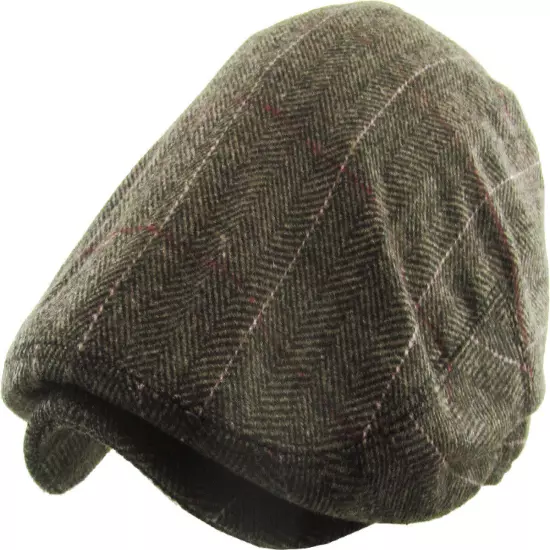 Mens Ivy Hat Golf Driving Ascot Winter Flat Cabbie Newsboy