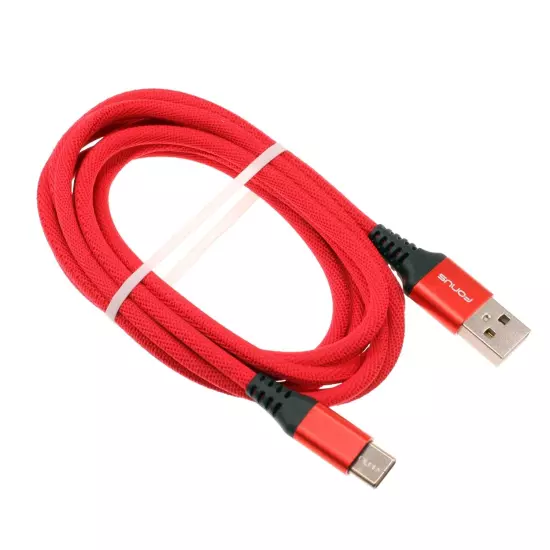 For Samsung Galaxy Z Fold6 - Type-C Red 10ft USB-C Cable Charger Cord Power Wire