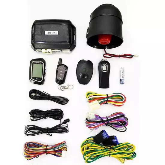 Car Alarm Security System with Start System 1600 feet Range Not for The Car w...