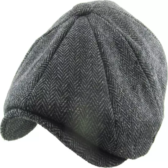 Mens Ivy Hat Golf Driving Ascot Winter Flat Cabbie Newsboy