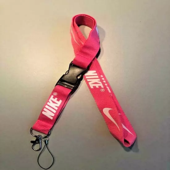 Nike Lanyard Detachable Keychain Badge ID Holder Phone Strap Multi Color