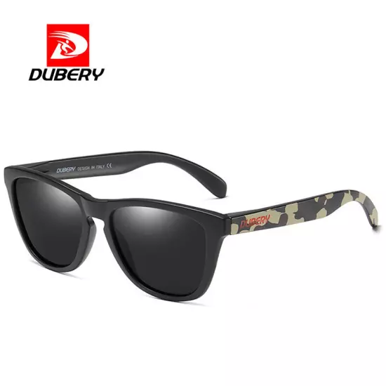 DUBERY Polarized Sunglasses For Women Men Classic Square Glasses Driving UV400