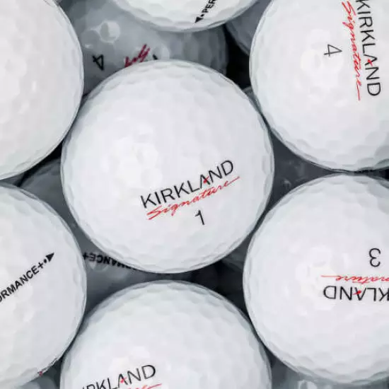 96 Kirkland Performance + AAAA Near Mint Used Golf Balls