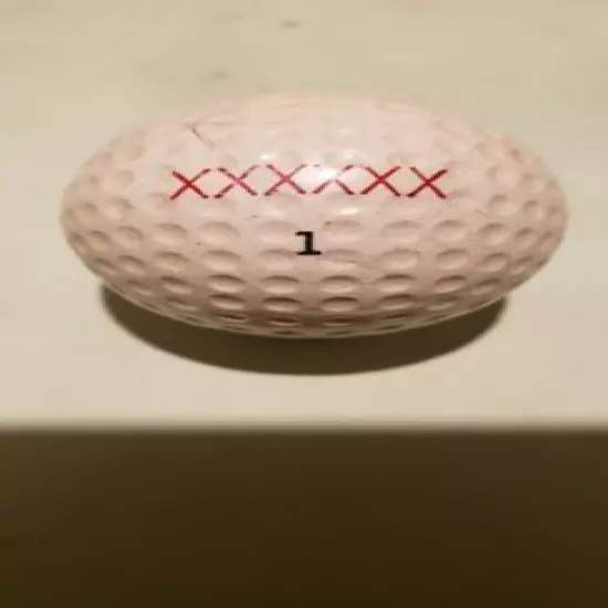 RARE VINTAGE ACUSHNET XXXXXX GOLF BALL #1