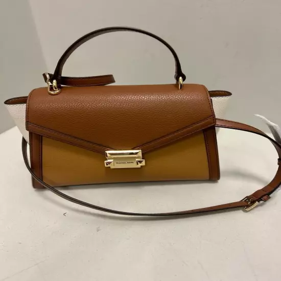 Michael Kors Whitney MD Flap TH Satchel Deer Multi