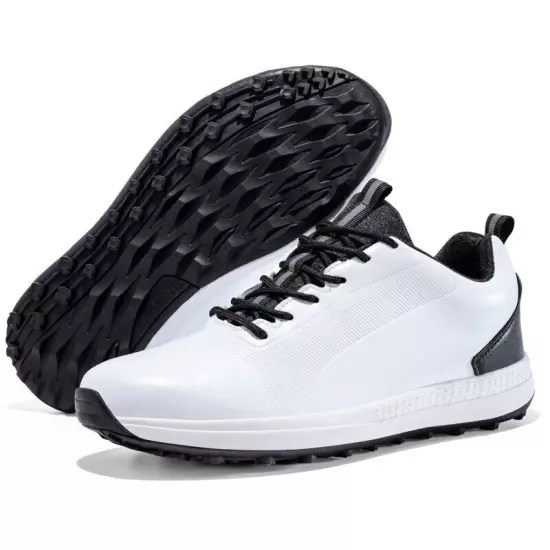 Men Outdoor Golf Sneakers Waterproof Comfortable Wear Resistance Walking Shoes 