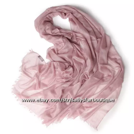 Sallys Pure Mongolian Cashmere 300s Wrap Shawl Ring Scarf Thin Soft 230 * 100 cm