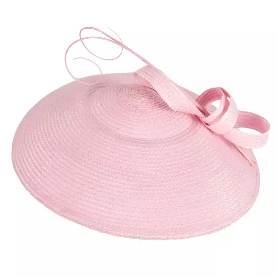 Pink spring racing large plate fascinator by Max Alexander. 100% AU Seller