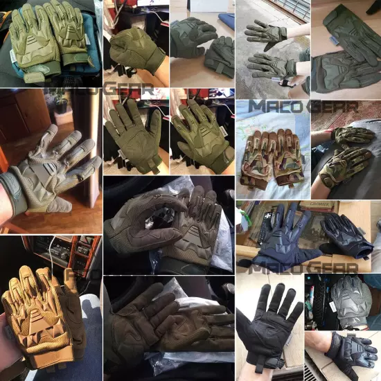 Tactical Gloves Touchscreen Bicycle Glove Sports Climbing Full Finger Mittens