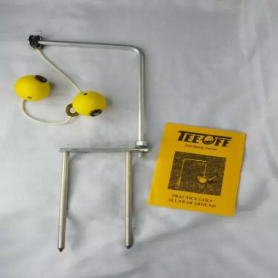 Vintage Stock New Tee Off TO-02 Practice Golf Swing Trainer 1993