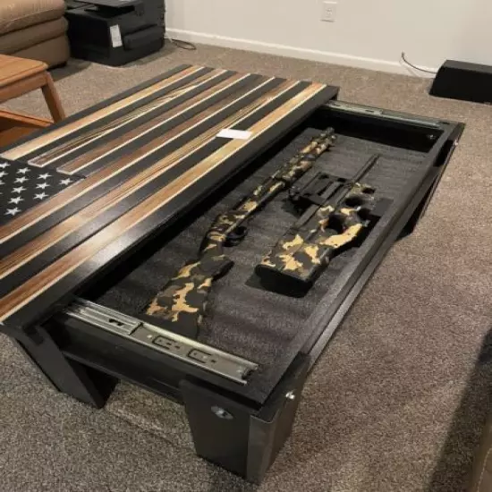 gun concealment table